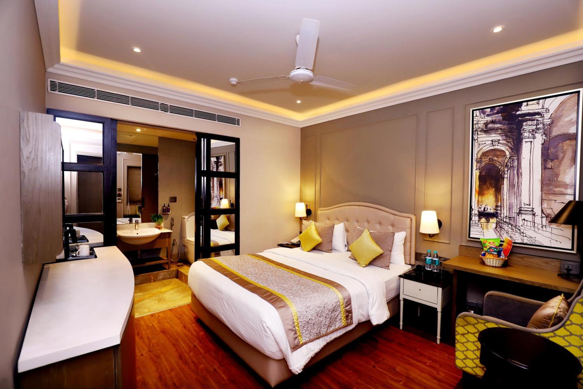 The Corus Hotel Nowe Delhi Zewnętrze zdjęcie