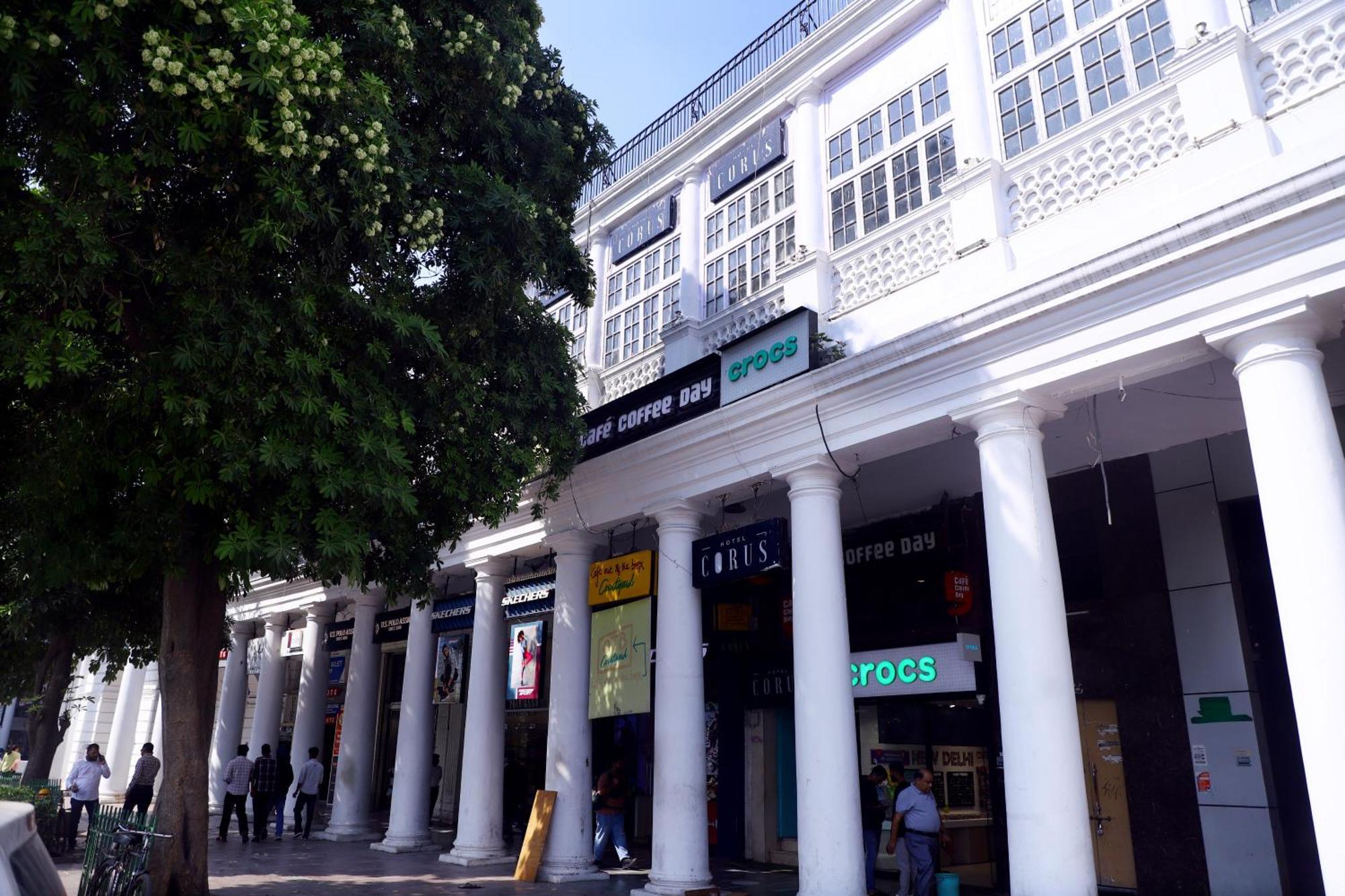 The Corus Hotel Nowe Delhi Zewnętrze zdjęcie