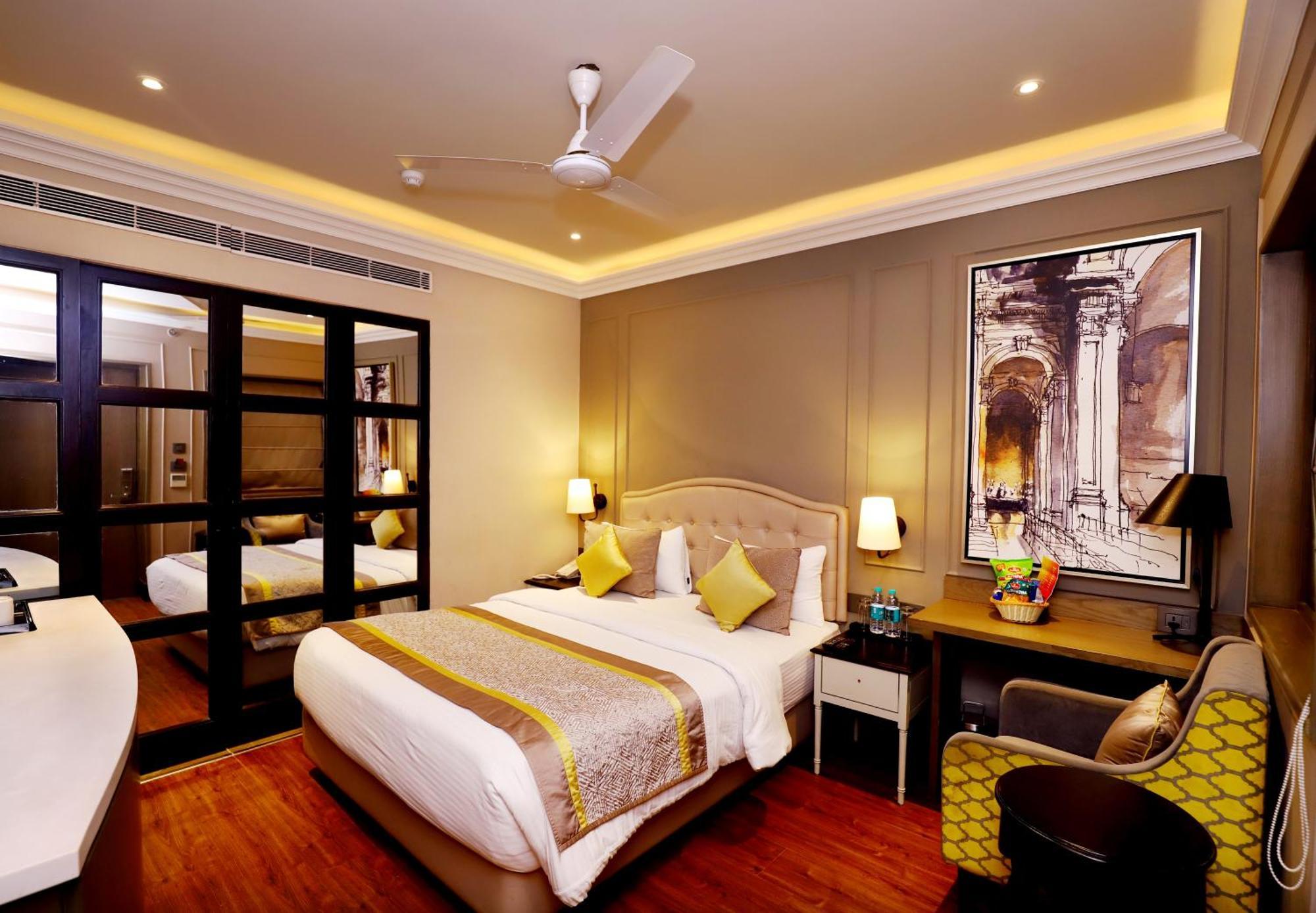 The Corus Hotel Nowe Delhi Zewnętrze zdjęcie